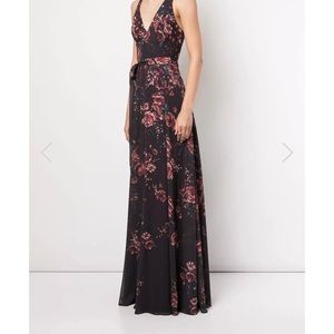 Marchesa floral dress.